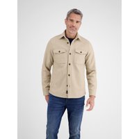 LERROS Langarmhemd "LERROS Urban-Style Hemdjacke in Wolloptik" von Lerros