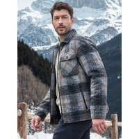 LERROS Outdoorjacke "LERROS Karierte Outdoor-Hemdjacke in Woll-Optik" ohne Kapuze Keine Angabe LERROS Outdoorjacke "LERROS Karierte Outdoor-Hemdjacke in Woll-Optik" ohne Kapuze Keine Angabe von Lerros