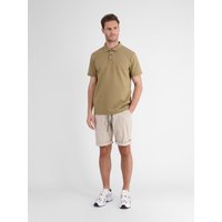 LERROS Poloshirt "LERROS Herren Poloshirt, tonal-sommerlich gemustert" von Lerros