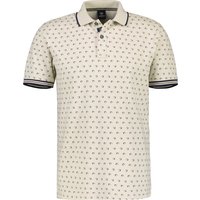 LERROS Poloshirt "LERROS Poloshirt, Piqué mit AOP" von Lerros