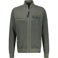 LERROS Strickjacke "LERROS Strickjacke mit unterschiedlichen Strickstrukturen" von Lerros