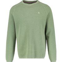 LERROS Strickpullover, mit Logoprägung an der Brust von Lerros