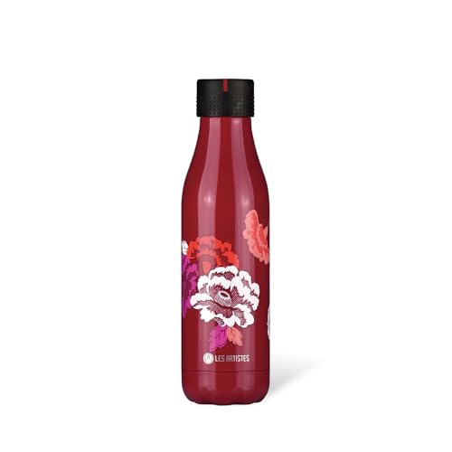 LES ARTISTES Paris A-4262 Bottle'Up Thermosflasche, 500 ml, BPA-frei, wiederverwendbar, hält 12h heiß und 24h kalt, Edelstahl, Crystal Asian Vibe Design LES ARTISTES Paris A-4262 Bottle'Up Thermosflasche, 500 ml, BPA-frei, wiederverwendbar, hält 12h heiß und 24h kalt, Edelstahl, Crystal Asian Vibe Design von Les Artistes Paris