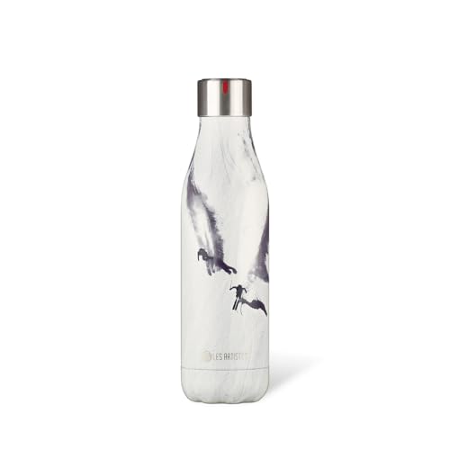 LES ARTISTES Paris A-4395 Bottle'Up Thermosflasche, 500 ml, BPA-frei, wiederverwendbar, hält 12h heiß und 24h kalt, Edelstahl, Ski-Design LES ARTISTES Paris A-4395 Bottle'Up Thermosflasche, 500 ml, BPA-frei, wiederverwendbar, hält 12h heiß und 24h kalt, Edelstahl, Ski-Design von Les Artistes Paris