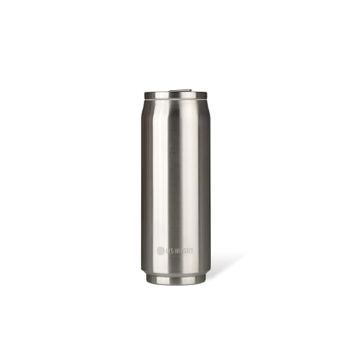 Les Aristes Paris Pull can’IT Trinkflasche, Edelstahl, Silber, 7,2 x 7,2 x 19 cm Les Aristes Paris Pull can’IT Trinkflasche, Edelstahl, Silber, 7,2 x 7,2 x 19 cm von Les Artistes Paris