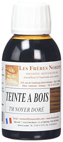 Les Frères Nordin 410544 Goldfarbe, Walnussholz, goldfarben von Les Frères Nordin