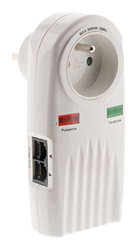 Zenitech- Überspannungsschutz 1 Telefonschutzbuchse + TV F/F 9,52 mm (+ 2 SAT M/F-Anschlüsse) Zenitech- Überspannungsschutz 1 Telefonschutzbuchse + TV F/F 9,52 mm (+ 2 SAT M/F-Anschlüsse) von Zenitech