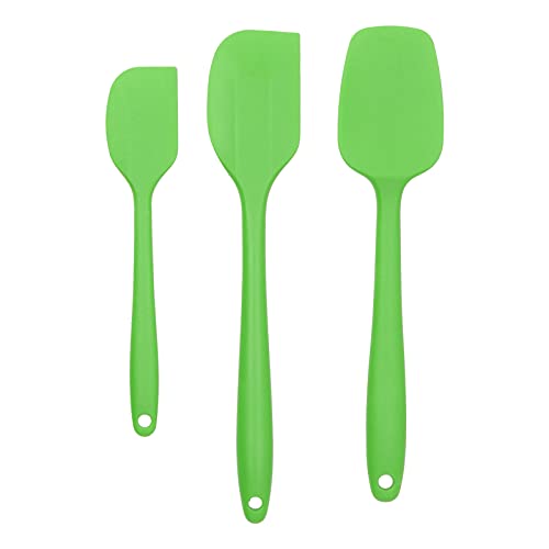 Les-Theresa Antihaft-Spachtel Silikon-Butterspatel hitzebeständiger Sahne-Backschaber für die Küche(Grün) von Les-Theresa