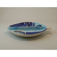 Handgefertigte Vorspeisenschale Aus Keramik Spanien/Fischform von LesCuriositesDeJulie