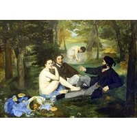 Manet Laminiertes Tischset Frühstück Im Gras von LesSetsDeMarion