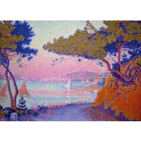 Paul Signac Golfe Juan Laminiertes Tischset von LesSetsDeMarion