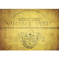 Plastik Tischset Weinetikett Plastik Tischset Weinetikett von LesSetsDeMarion