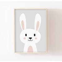 Poster Kaninchen Kind A4/13x18 Geschenk Geburt Kinderzimmer, Baby Mädchen, Dekoratives Wandplakat Tiere, Pastellfarben Poster Kaninchen Kind A4/13x18 Geschenk Geburt Kinderzimmer, Baby Mädchen, Dekoratives Wandplakat Tiere, Pastellfarben von LesVoilesDeLeon