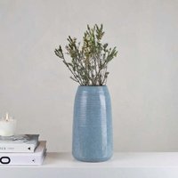 Biggie Best Große Blaue Glasierte Vase von LescaleFurnishings