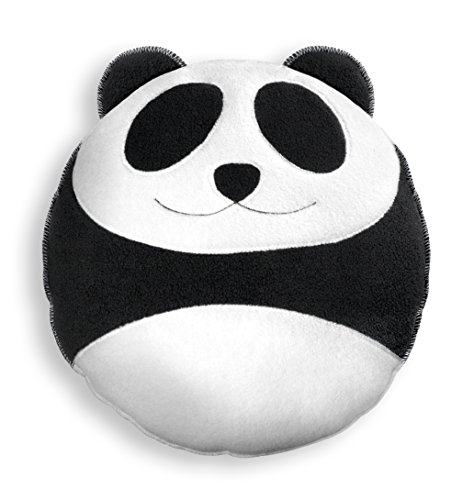 Leschi Kuschelkissen | 36952 | Der Panda Wang | 40 x 40 cm (für Sofa und Bett) Farbe: Mitternacht/Mitternacht von Leschi