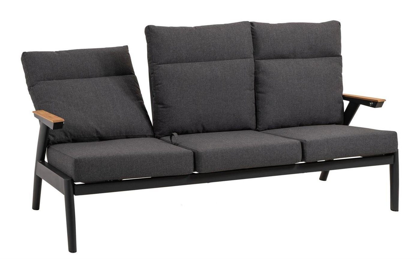 Lesli Living Gartenlounge-Bank Lesli Living 3er Loungesofa Florence Alu"" von Lesli Living