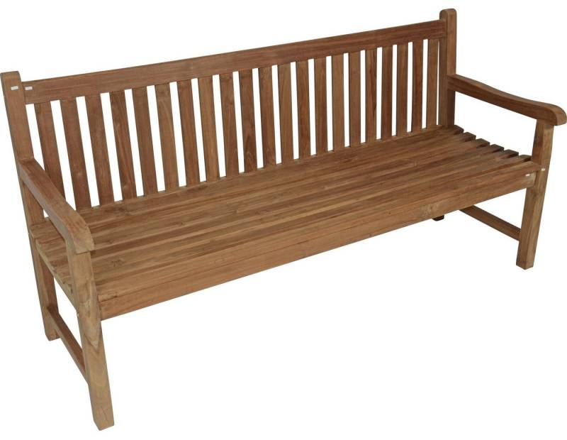 Lesli Living Gartenbank Lesli Living Teak Landhausbank "Cardiff" 180 cm von Lesli Living