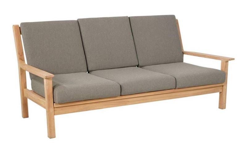 Lesli Living Gartenlounge-Bank Lesli Living 3er Loungesofa Loungebank "Stafford" von Lesli Living