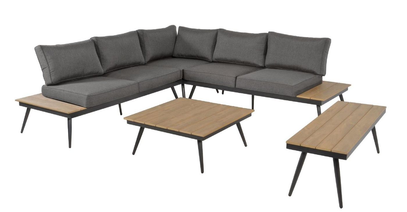 Lesli Living Gartenlounge-Set Lesli Living Eck-Lounge-Set Arezzo 240x240 cm von Lesli Living