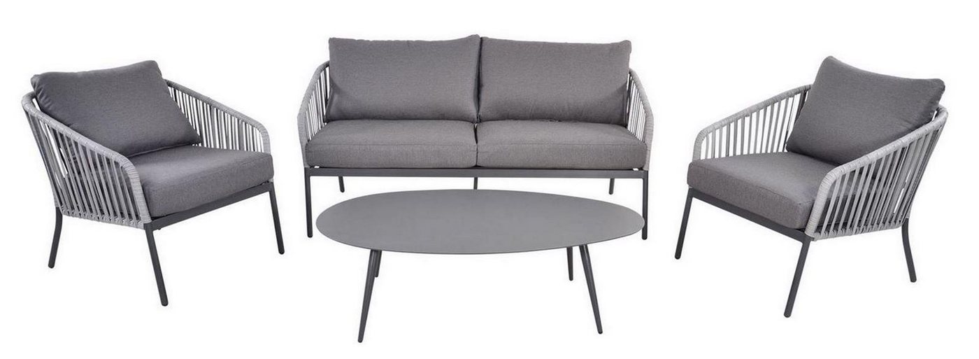 Lesli Living Gartenlounge-Set Lesli Living Lounge-Set "Cattivu" Lesli Living Gartenlounge-Set Lesli Living Lounge-Set "Cattivu" von Lesli Living