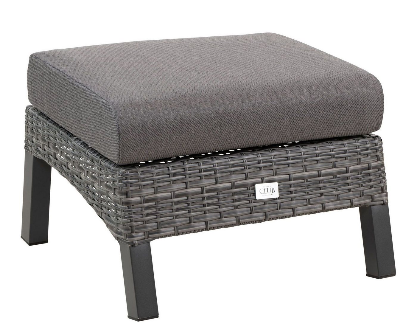 Lesli Living Gartenstuhl Lesli Living Loungehocker "Treviso Forte" grau-anthrazit Lesli Living Gartenstuhl Lesli Living Loungehocker "Treviso Forte" grau-anthrazit von Lesli Living