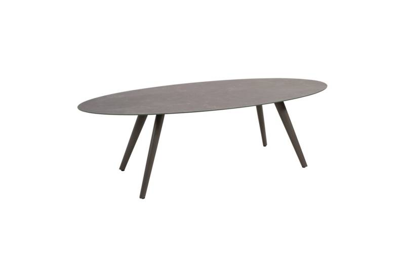 Lesli Living Gartentisch Gartentisch Tafel Esstisch Mojito Ceramic Pardo oval 240x110cm von Lesli Living