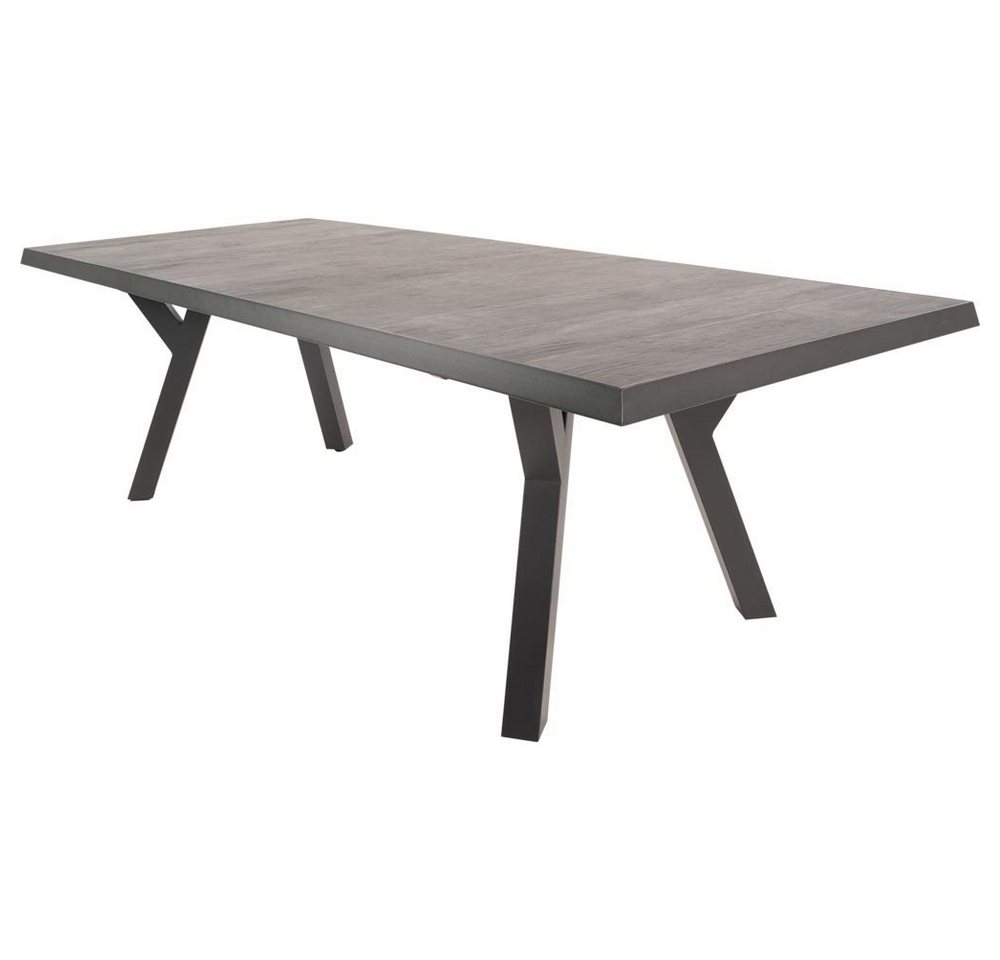 Lesli Living Gartentisch Gartentisch Tisch Tafel Castilla 243x103cm Keramik Aluminium von Lesli Living