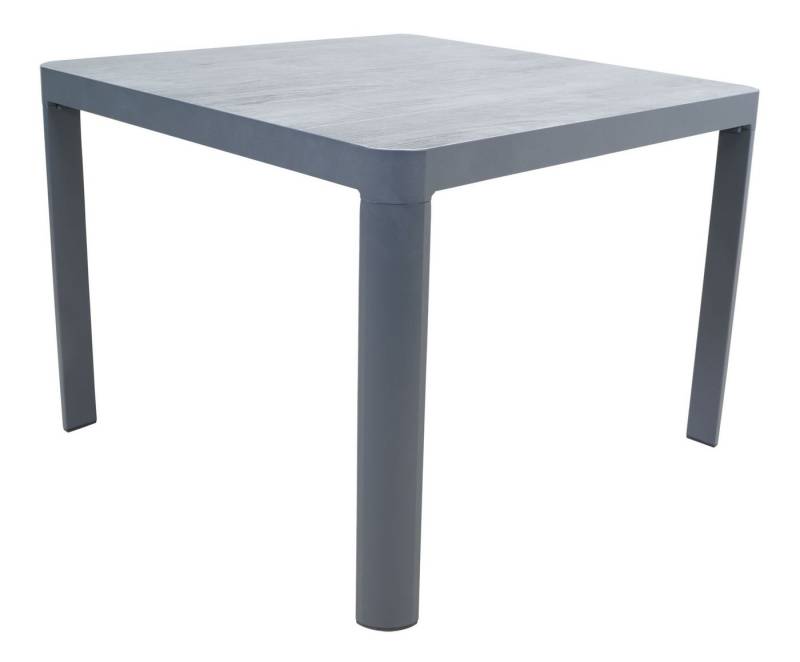 Lesli Living Gartentisch Lesli Living Diningtisch "Castilla 2.0 Negro" 100x100cm von Lesli Living