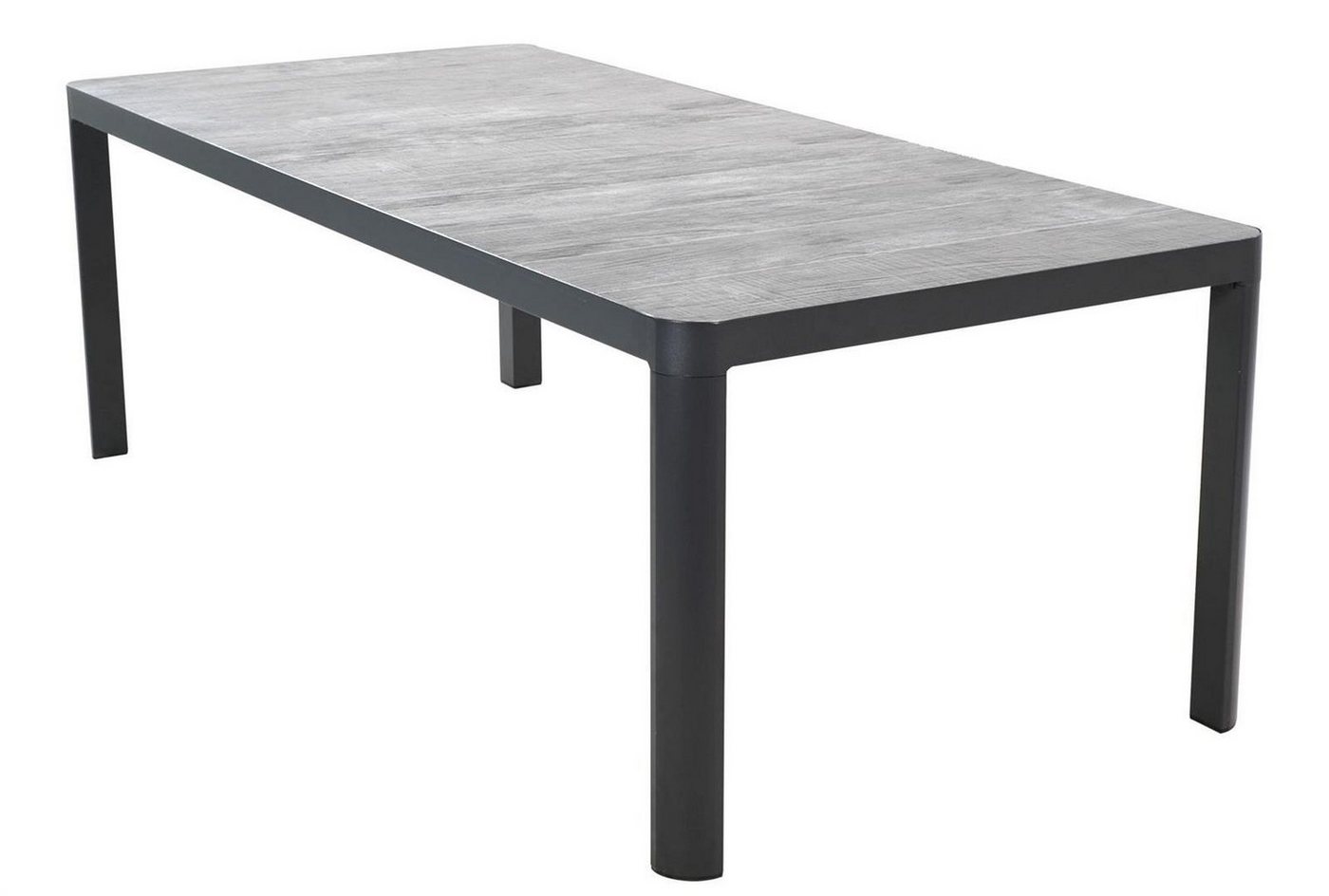 Lesli Living Gartentisch Lesli Living Diningtisch "Castilla 2.0 Negro" 220x100cm von Lesli Living