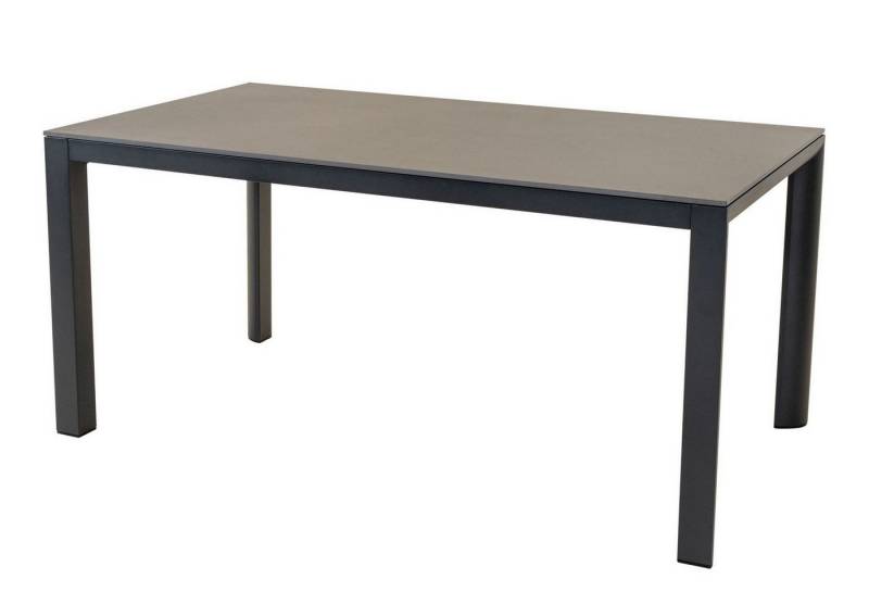 Lesli Living Gartentisch Lesli Living Diningtisch "Geneva Negro" 160x90 cm von Lesli Living