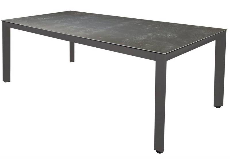 Lesli Living Gartentisch Lesli Living Diningtisch "Mojito Ceramic Negro" 220x100 cm von Lesli Living