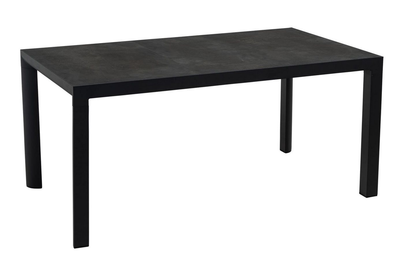 Lesli Living Gartentisch Lesli Living Diningtisch "Murcia Negro" 160x90 cm von Lesli Living