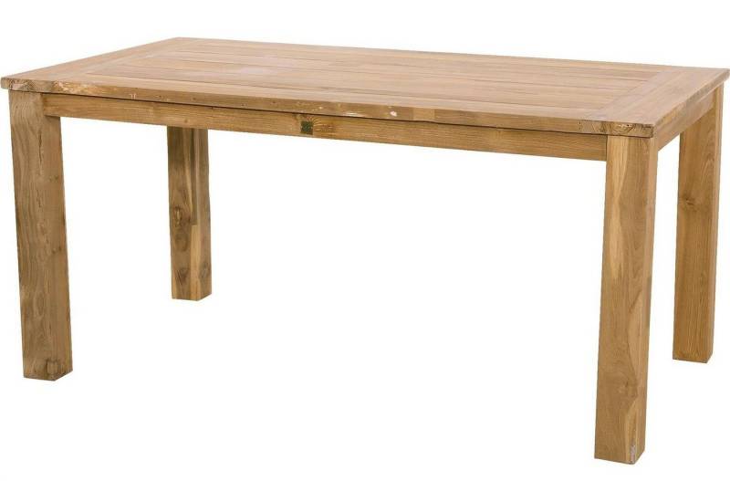 Lesli Living Gartentisch Lesli Living Teak Rustikal-Diningtisch "Aberdeen" 180x90cm von Lesli Living