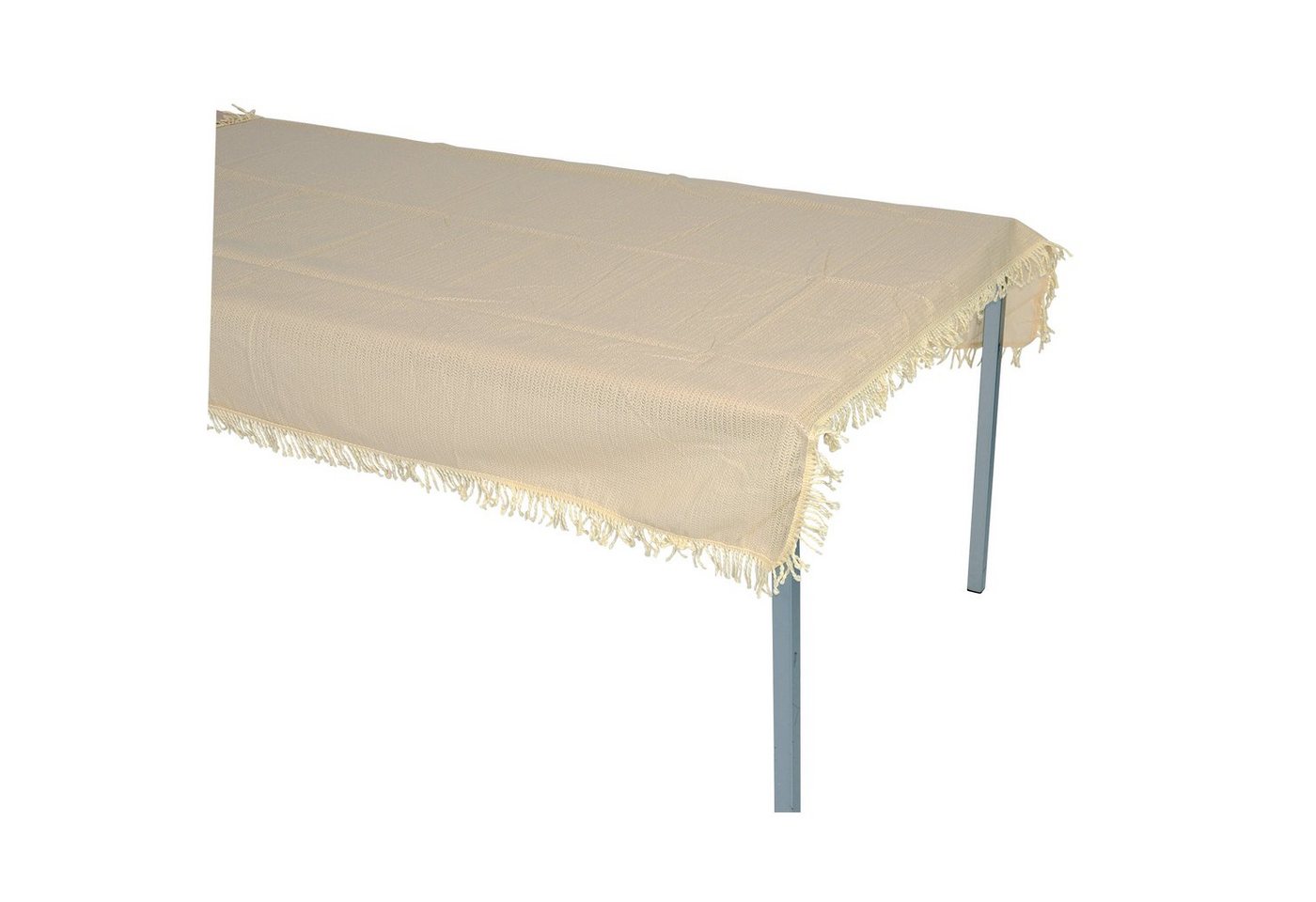 Lesli Living Gartentischdecke (1-tlg), rechteckig 140x220cm, Farbe beige, wetterfeste Ausführung aus PVC von Lesli Living