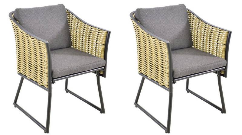Lesli Living Hochlehner Lesli Living Diningsessel "Solamente" im 2er-Set natur von Lesli Living