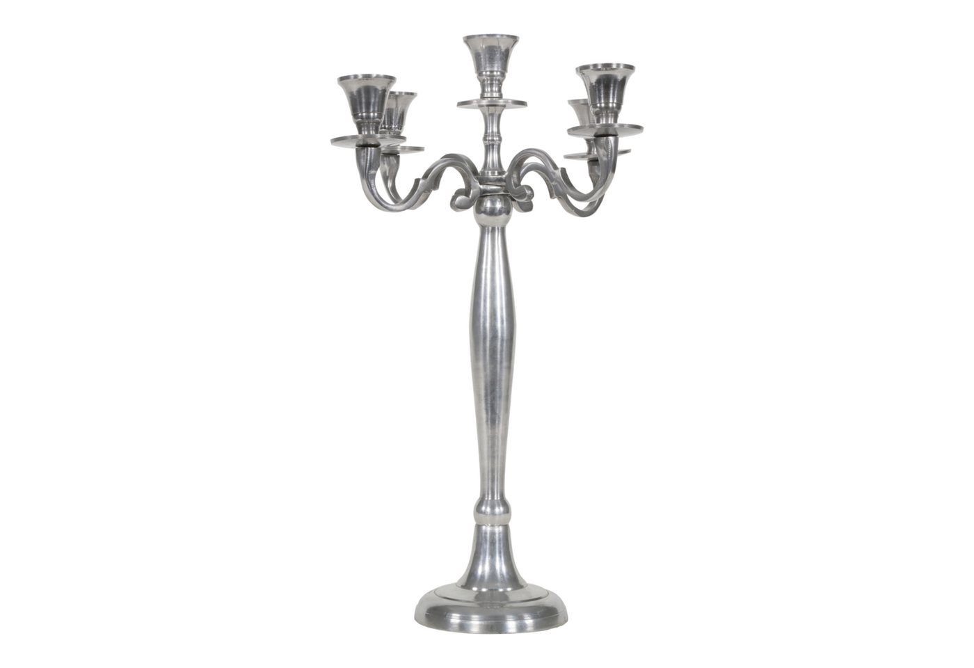 Lesli Living Kerzenständer Deko Kerzenständer Kerzenhalter 5 armig Aluminium silber 40,5 cm Lesli Living Kerzenständer Deko Kerzenständer Kerzenhalter 5 armig Aluminium silber 40,5 cm von Lesli Living