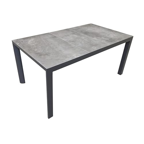 Tisch Murcia Negro 160x90cm von LesliLiving