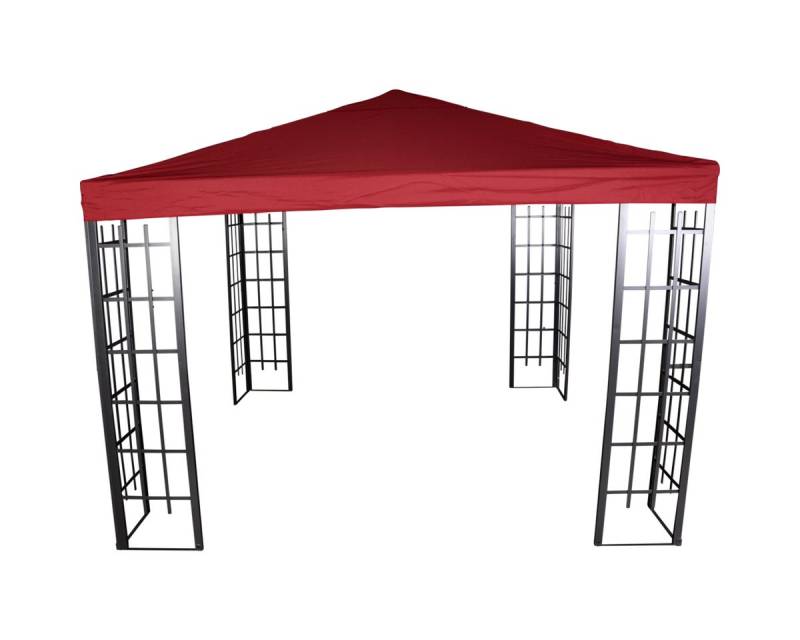 Lesli Living Pavillon-Ersatzdach Pavillondach Ersatzdach für Pavillon-Gestell wasserabweisend 3x3m rot von Lesli Living