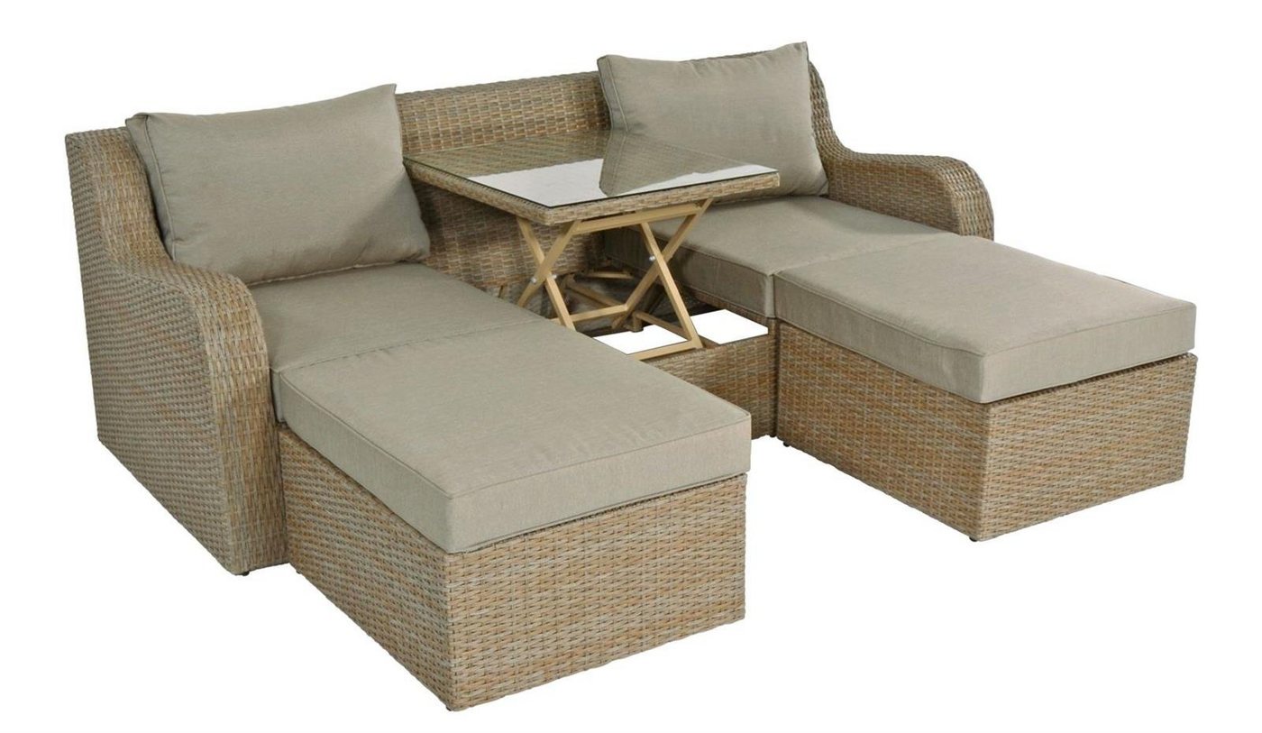 Lesli Living Loungesofa Lesli Living Multibank - Loungesofa Pandora Straw"" von Lesli Living