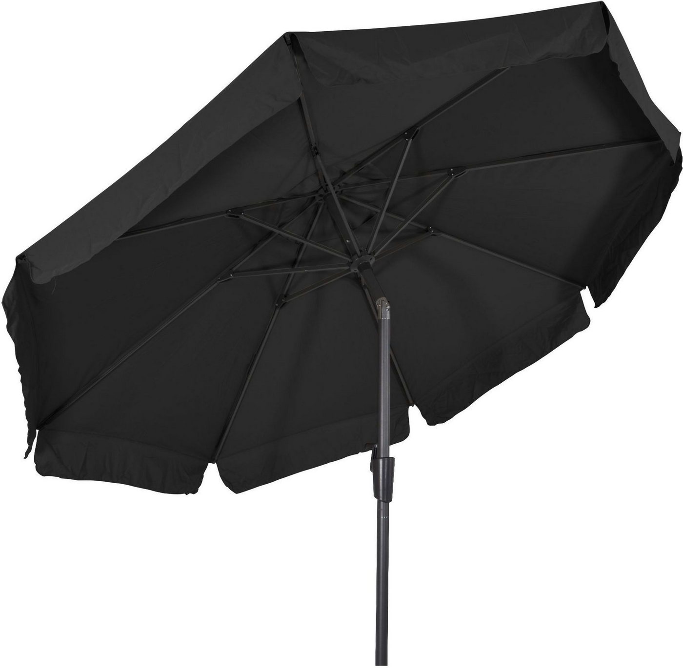 Lesli Living Sonnenschirm Lesli Living Sonnenschirm "Libra Black" Schwarz Ø 3m mit UV-Schutz 30+ Lesli Living Sonnenschirm Lesli Living Sonnenschirm "Libra Black" Schwarz Ø 3m mit UV-Schutz 30+ von Lesli Living