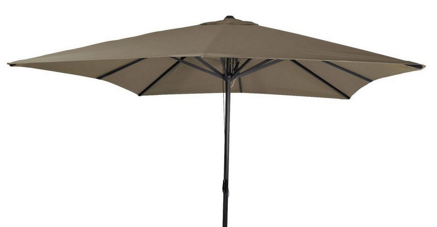 Lesli Living Sonnenschirm Lesli Living Sonnenschirm Virgo" Taupe 3x3m" von Lesli Living