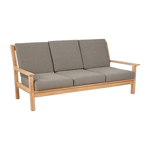 Loungebank Teak 180cm, inkl. Kissen von Lesli Living