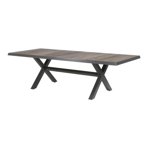 Tisch Castilla Negro mit Kreuzfuβ 243x103cm Tisch Castilla Negro mit Kreuzfuβ 243x103cm von Lesli Living