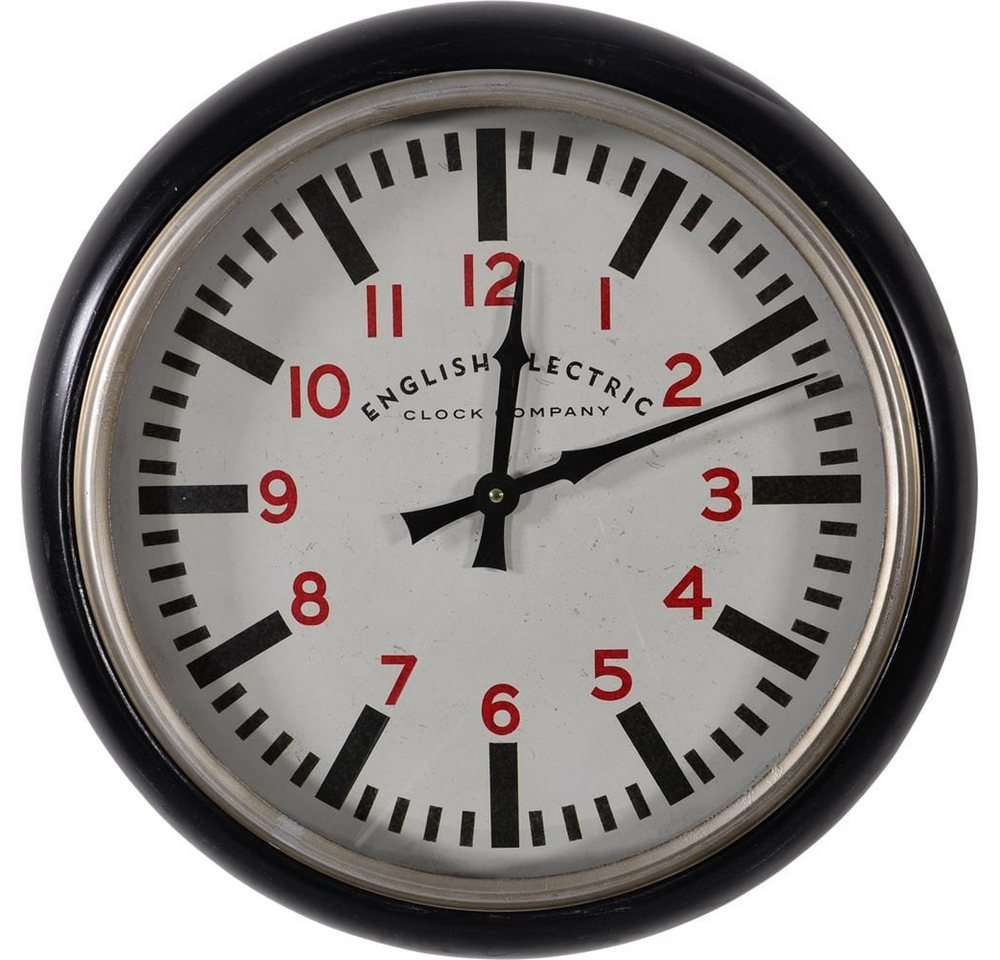 Lesli Living Wanduhr Wanduhr ABERDEEN – große Metall-Uhr Ø51 cm im Retro-Stil Lesli Living Wanduhr Wanduhr ABERDEEN – große Metall-Uhr Ø51 cm im Retro-Stil von Lesli Living