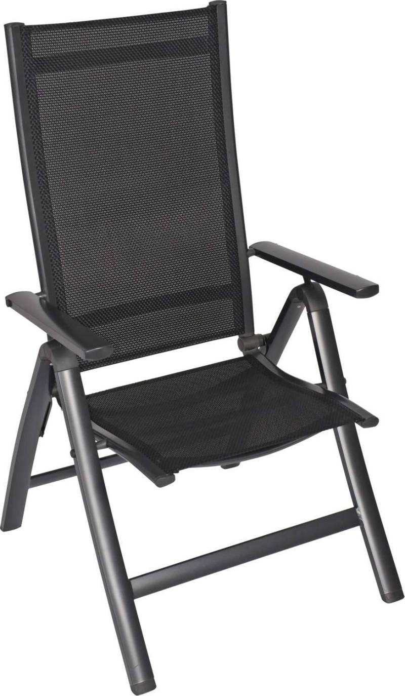 Relaxsessel Gartensessel Hochlehner CARINO Gestell Aluminium anthrazit von Lesli Living