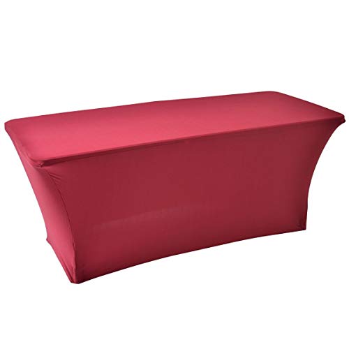 Tischhusse Party/Buffettisch bordeaux 180x76cm von Lesli Living