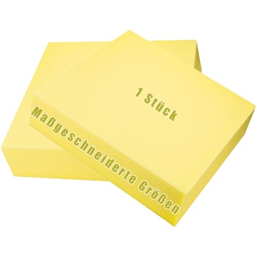 1 Stück Schaumstoffblöcke, Weicher Polsterschaumstoff, Hoch Dichte 35D, Vielseitig Einsetzbar Polster Schaumstoff für Sofas, Sitzbank, DIY-Projekte, Zuschnitt (Dick 3 cm-150x30cm) von Lesone