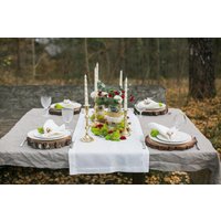 Elfenbein Stumpenkerze Mit Goldenen Linien, Hochzeit Tischdekoration Elfenbein Stumpenkerze Mit Goldenen Linien, Hochzeit Tischdekoration von LessCandles