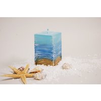 Handbemalte Maritime Kerzenwürfel von LessCandles