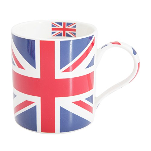 Lesser & Pavey LP33591 Tasse mit Union Jack-Motiv, feines Porzellan, in Geschenkbox von Lesser & Pavey